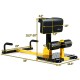 8-in-1 multifunctional home gym squat fitness equipment with adjustable height, ergonomic cushion, and non-slip foot.