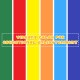 Colorful 58-inch baby folding activity floor mat made of non-toxic PU and EPE, ideal for stimulating color recognition.