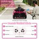 12V licensed pink Lamborghini kids ride-on car with remote control, featuring 3 speeds and realistic driving mode for.