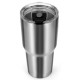 30oz stainless steel tumbler cup with lid, double wall vacuum insulated for hot and cold drinks, ideal for daily use.
