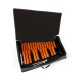 25-note wooden xylophone with mallets, featuring durable hardwood keys and a carrying bag for easy transport.