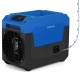 140 Pints commercial dehumidifier in blue with pump and drain hose, ideal for large spaces like basements and.