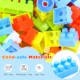 Colorful 150-piece toddler building blocks set made from BPA-free, phthalate-free materials for safe play and.