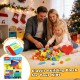 Colorful 150 pcs toddler building blocks set for STEM learning, featuring safe materials and perfect for creative play.
