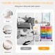 15-drawer rolling storage cart organizer with multicolor drawers, ideal for home and office organization.