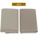 Universal replacement canopy cover set in two colors, made of weather-resistant polyester, for 16' x 4' pergola.