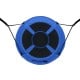 40-inch blue flying saucer tree swing made of durable 600D oxford fabric, perfect for outdoor play and relaxation.