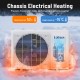 Chassis electrical heating mini split air conditioner, effective cooling at 52℃ and heating at -15℃ for efficient.