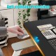 Electric height adjustable standing desk with anti-collision protection and memory controller for ergonomic workspace.