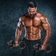 Adjustable 27.5lbs dumbbell with a non-slip handle, showcasing 5 weight settings for versatile strength training.