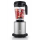 High-power 1500W blender with 64oz pitcher, 10 speeds, and stainless steel blades for versatile food preparation.