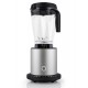 High power 1500W blender with 64oz pitcher, 10 speeds, and stainless steel blades for versatile kitchen use.