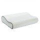 Orthopedic contour memory foam sleep pillow for neck support, featuring ergonomic design and removable, breathable.