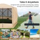 Pop-up screen house tent with mesh sidewalls, 11.5 x 11.5 ft, portable carrying bag for camping and outdoor activities.