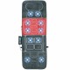 Foldable massage mat with heat and 10 vibration motors, featuring plush surface for neck, back, and leg relief.