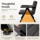 Oversized accent chair in gray with a triangular metal frame, ergonomic armrests, and removable cover for easy cleaning.