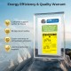 Energy efficiency and warranty details for the 5 Ton 17 SEER2 High-Performance Heat Pump System.
