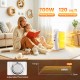 Electric oil-filled radiator heater with adjustable thermostat, 700W power, and silent operation for efficient heating.