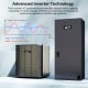 5 Ton 17 SEER2 heat pump system showcasing advanced inverter technology for efficient cooling and heating in large.