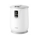 20 L large towel warmer in white with digital controls, 3 heat levels, and fast heating for cozy towels.