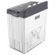 Portable semi-automatic twin-tub washing machine with compact design, timer controls, and drainage tube for easy use.