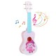 21-inch children’s mini ukulele with nylon strings, cute design, and smooth edges for safe, comfortable play.