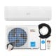 24000 BTU mini split heat pump system with WiFi, remote control, and energy-efficient R32 refrigerant for year-round.