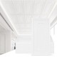 24 pieces of decorative PVC ceiling tiles with a 3D design, ideal for easy installation and customizable interior decor.