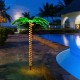5 feet LED pre-lit palm tree decor with warm rope lights, perfect for outdoor patios and festive celebrations.