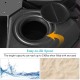 Close-up of the easy-to-fill spout on the patio umbrella base, designed for stability with water or sand filling.