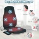 Memory foam seat cushion massager with heat, 6 vibration motors, and 5 massage modes for ultimate comfort at home.