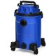Blue 6.6-gallon wet dry vacuum cleaner with 4.8 HP motor, ideal for liquid spills and debris cleanup.