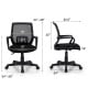 Mid-back mesh executive chair with adjustable height, lumbar support, and ergonomic design for office or home use.