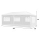 10x20 feet outdoor party canopy tent with removable walls, durable PE fabric, ideal for events and backyard gatherings.