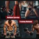 Adjustable 55lbs dumbbell with ergonomic handle and 18 weight settings for versatile strength training at home or gym.