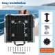 Detailed view of the boat seat base with 5" x 5" bolt pattern, includes fixing bolts for easy installation.