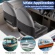 Folding high back boat chairs in black with sponge padding, ideal for fishing, sightseeing, or yacht use.