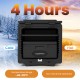 2 Tier Insulated Food Pan Carrier with removable tray, maintains temperature from -40 to 212°F for catering and camping.