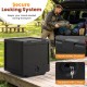 Insulated food pan carrier with removable tray, sturdy safety buckles, and secure locking system for transport.