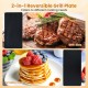 Reversible nonstick grill and griddle plate for 8, featuring efficient heating and easy cleanup for family gatherings.