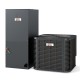 2-3 Ton 18.6-20 SEER2 heat pump system with outdoor unit, designed for efficient heating and cooling down to -20°C.