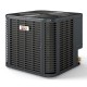Robust 2-3 Ton heat pump system with inverter technology, operates down to -20°C for efficient year-round comfort.