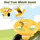 Ride on Toy with Steering Wheel and Train Whistle Sound Button - Gallery View 8 of 11