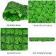 Artificial ivy privacy fence with lush leaves, sturdy PE frame, and bendable design for easy installation and storage.