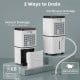 30 pints dehumidifier with 0.5-gallon tank and 3.3 ft drain hose, ideal for medium to large rooms up to 1,500 sq.ft.