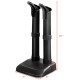 Electric shoe dryer with two removable tubes, designed for quick drying of boots and gloves on a flat surface.