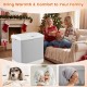 35L large gray towel warmer with 30min to 24h delay timer, perfect for customized towel warming and drying at home.