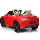 Lexus LC500 licensed kids' electric vehicle in red, featuring remote control, spring suspension, and LED lights for.