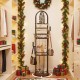 360° Rotating Floor Jewelry Storage Rack with 3 Shelves - Gallery View 2 of 10