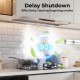 36-inch under cabinet range hood with 900 CFM airflow, 4 fan speeds, and 180s delay shutdown for effective smoke.